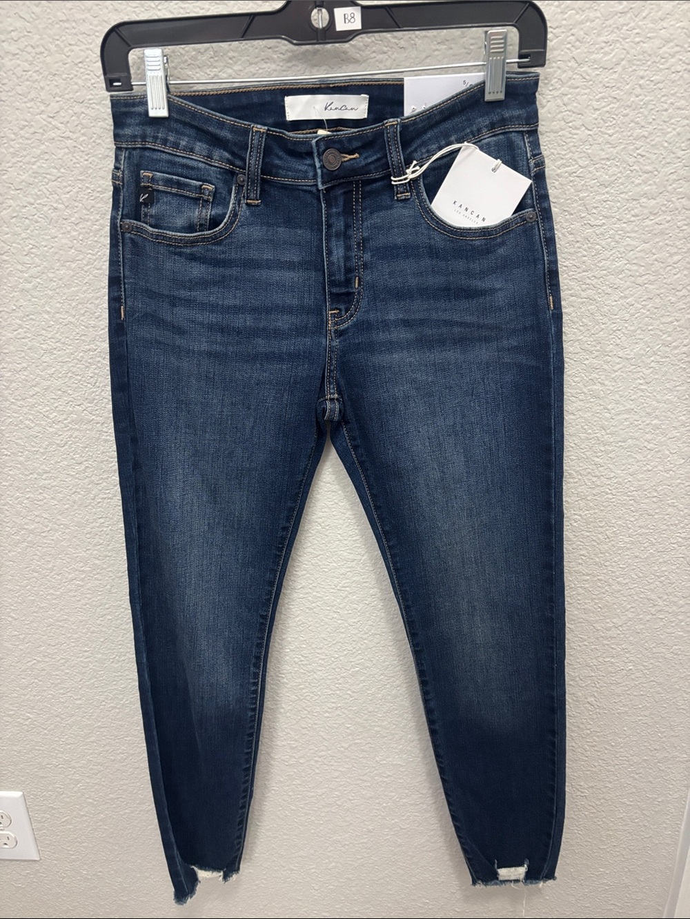 KanCan Blue High-Rise Skinny Jeans